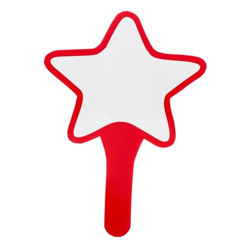 Pizarra borrable con forma de estrella roja para puntuación miniatura 1
