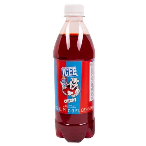 ICEE Red Cherry Syrup. Genuine ICEE Slushy Syrup for use