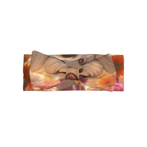 Havana dog Baby Headbands Soft Nylon Hairbands with Stretchy Bows Girls Hair Accessories for Newborn Infant Toddler Kids