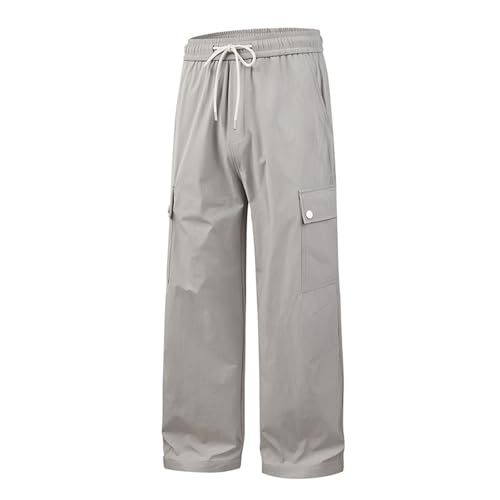 Pantalon cargo homme noir grande taille slim fit et jogging de travail