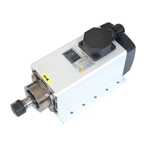 3.5 KW Air‑Cooled CNC Spindle Motor, Square ER20 (GDF53‑18Z/3.5), 300 Hz / 18,000 RPM, 220 V & 380 V for Router/Milling Machines(GDF53-18Z 3.5 380V) -  liusahe, liusahe
