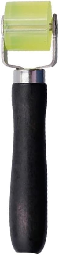 Car Soundproof Wheel Tire Patching Compaction Roller Wheel Automobile Audio Sound Insulation Cotton Roller Pushing Wheel Tool(Flat Small)