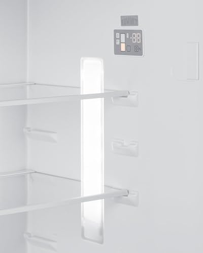Summit 28" Refrigerator Freezer With Icemaker, Counter Depth, Stainless Steel- FF1514SSIM on Fridge.com