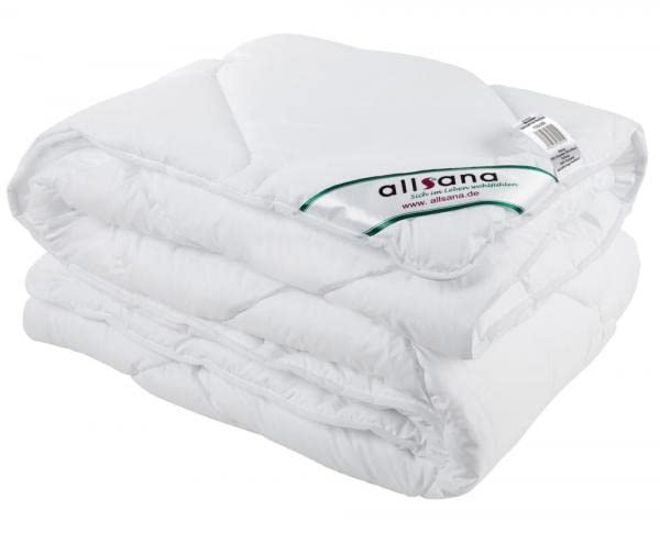 Microfaser Steppbett Kochfest 200x220 Bettdecke für Allergiker | Ganzjahres Microfaser Steppbett für Allergiker, mittelwarme Bettdecke hygienisch waschbar bei 95°C gegen Milben bei Allergie