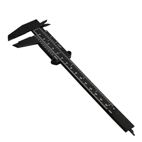 Calibrador Vernier Plástico 150mm Alta Precisión 3 uds miniatura 1