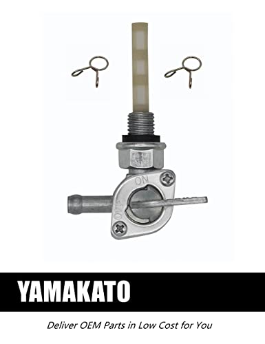 Image of YAMAKATO Fuel Tank Shut Off Valve Switch Petcock for Generator Champion 50cc 70cc 110cc 125cc Dirt Bike ATV Chinese 28-1783-V M10X1.25