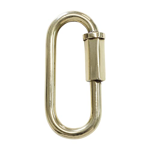 RCH Hardware QL-BR01-47 Brass Quicklink, 8 Gauge, Polished Brass (2 Pack)