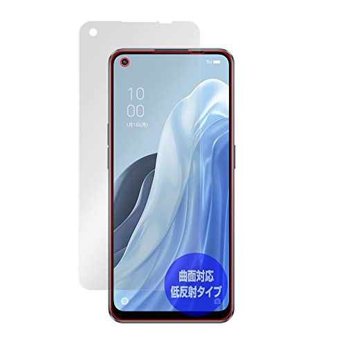 �~���r�b�N�X OPPO Reno7 A �p �ȖʑΉ� �ᔽ�� TPU �ی� �t�B���� ���C�� �Ռ��z�� OverLay FLEX