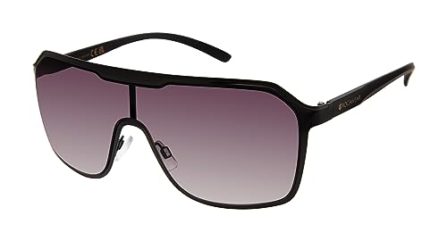 Image of Rocawear mens R1556 Metal Shield Uv400 Protective Rectangular Sunglasses. Gifts for Men With Flair, 143 Mm Rectangular Sunglasses