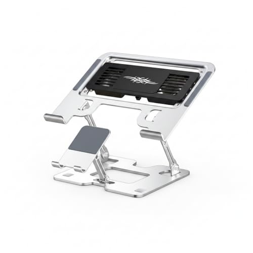 Soporte de enfriamiento para computadora portátil con refrigerador semiconductor ajustable RGB