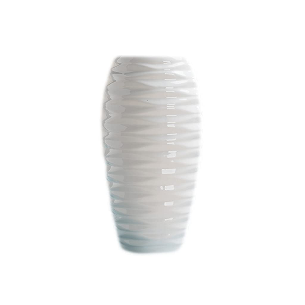 Bzgpmfud Ceramic Vase Desktop Small Plant Inserted Dried Flowers Living Room Home Decoration(20Cm*15Cm*9.5Cm)