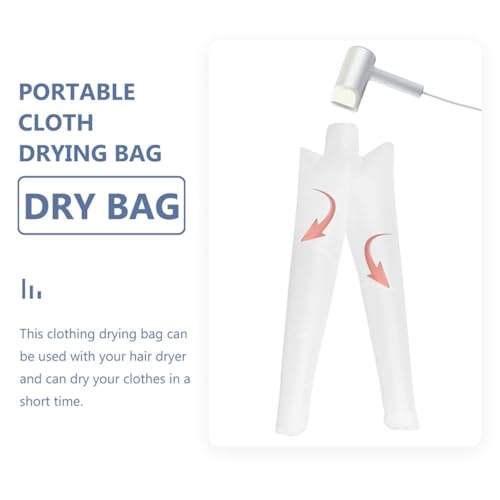 2Pcs Fast Drying Laundry Bag Portable Garment Dryer for Quick Drying Pants and Clothes Multi Functional Electric Clothes Dryer for Busy Lifestyles 6