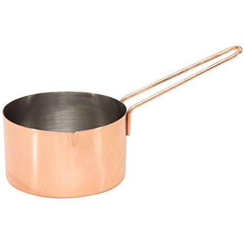 Xícaras Medidoras 4 Peças Inox Bronze Mimo Style Bronze No Voltagev