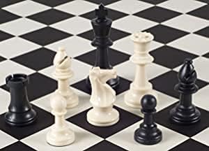 Miniatura 3 de Venta al por mayor Torneo pesado de ajedrez triple ponderado piezas de ajedrez con 3 34 rey