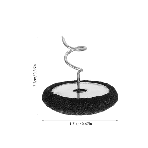 Clavos decorativos de acero inoxidable negros para sujecion de faldones de cama y sofás 3