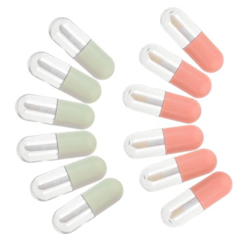 Didiseaon 20pcs Clear Tube Tint Gloss Containers Empty Multipack Glowy Plastic