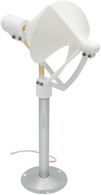 10W Miniature Helical Generator Spiral Wind Turbine For Science Experiment Generates Electric Light Spiral Generator