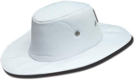 Men White Cotton Cricket Sports Umpire Cap Hat