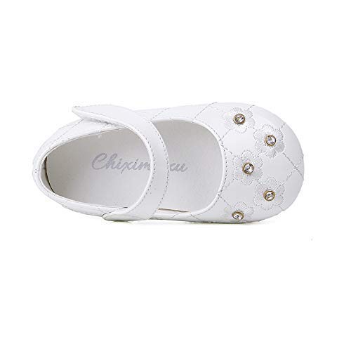 Flower Ballerina Flats Princess Dress Mary Jane Shoes for Little Girls3