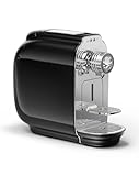 Afro Coffee Kahawa Premium Kaffeemaschine Espresso Black – kompakte Kapselmaschine mit 19 Bar Druck, Auto Power Off & herausnehmbarem Wassertank