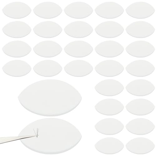 PLIGREAT 60 Pcs Eye Shaped Sponge
