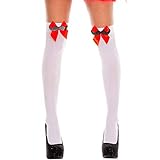 [Características de diseño exquisito] Nuestros calcetines están hechos de telas con costura, que no son fáciles de rasgar. Duraderos en la espalda, las características de diseño de nuestros calcetines son misteriosas y sexys. Tú y tus amigos esperan agregar diversión a la noche al estilo de Halloween.