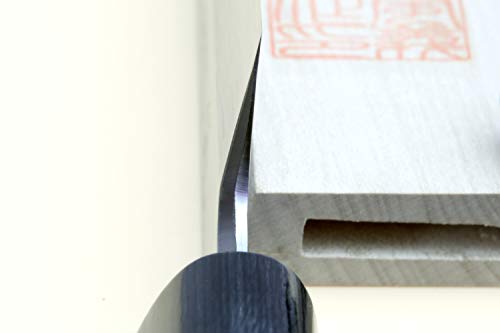 Yoshihiro Shiroko High Carbon Steel Kasumi Yanagi Rosewood Handle Sushi Sashimi Chef Knife (9.5'' (240mm)) - Thumbnail 6