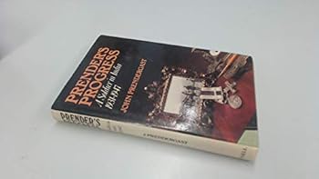 Hardcover Prender's Progress by John Prendergast (1979-10-25) Book