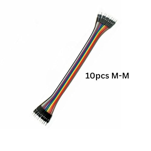 Image of Lalitha 400-Point Solderless Breadboard with 30 pieces jumper wires(male-male,female-female,male -female)