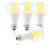 共同照明 4個セット LED電球 850LM E26口金 調光調色 GT-B-9WT2-4B LED照明 昼光色 昼白色 電球色 9ｗ 常夜灯 広配光タイプ 省エネ PSE認証 リモコン 遠隔操作【リモコン別売り】