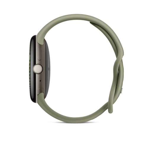 Google Pixel Watch 5 (45 mm) - Smartwatch - Pyrite Case/Olive Band, Wi-Fi – Ansicht 3