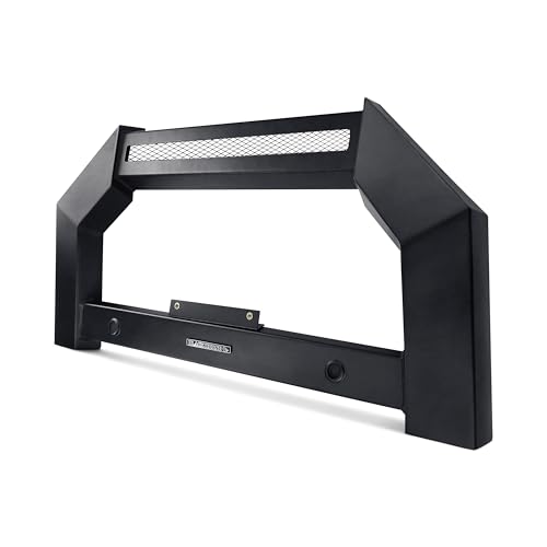 Image of Black Horse Armour Bull Bar No Skid Plate Matte Black Compatible with 2010-2010 Dodge Ram 2500|2010-2010 Dodge Ram 3500|2011-2018 Ram 2500|2011-2018 Ram 3500 ( Excl.Rebel & Warlock Trims )-AB-DO20-NL