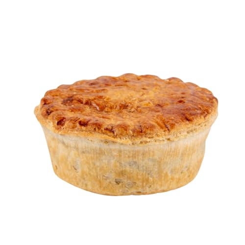 Steak Pie - 6 Deliciously Crafted Meat Pies with Tender Chunks of Steak Encased in a Golden Flaky Crust – Conveniently Delivered to Your Door