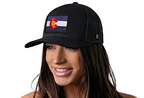 Image of HAKA State Flag Series Trucker Hat for Men & Women, Adjustable Baseball Hat, Golf Hat Snapback