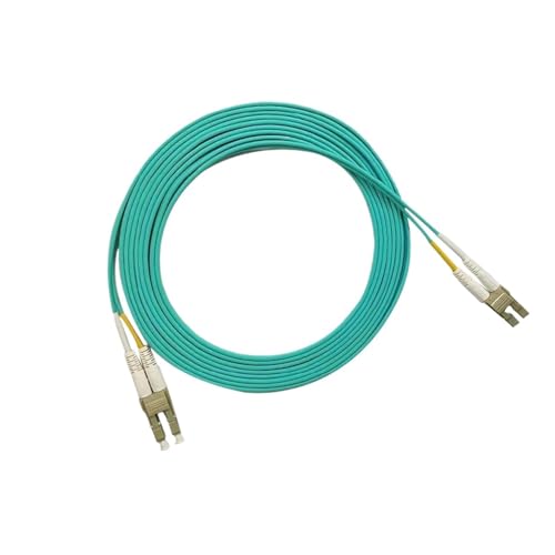 Liaison fibre optique OM3 multimode duplex LC/UPC 10M contre les pertes de signal