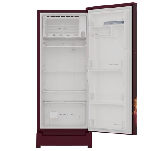 Image of Whirlpool 192 L 4 Star Vitamagic PRO Frost Free Direct-Cool Single Door Refrigerator (215 VMPRO ROY 4S Inv WINE SILK-Z Fridge, Silver, Auto Defrost Technology)