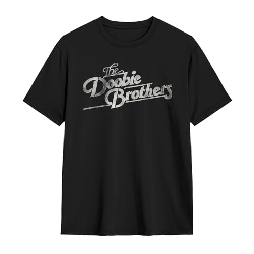 Mens Short Sleeve Crewneck Tshirts for Doobie 1972 Brothers Tops Hiphop T-Shirt-3
