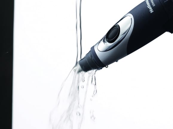Panasonic ER430 Nose and Ear Hair Trimmer with Vacuum Cleaning System, Black, 180 Grams