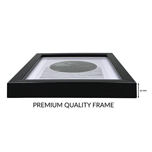Image of RANDOM Premium Square Wall Painting Set of 2, 38 x 38 cm (White Frame)