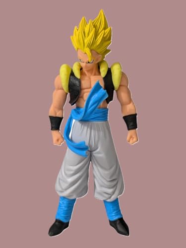 Image of Awestuffs Yellow Large Action Figure Limited Edition Figure Toy Statue Merchandise for Anime Lovers (DBZ gokuu Go-Geta)