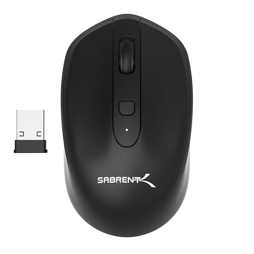 Mouse wireless ricaricabile, senza fili, da 2,4 GHz, con risoluzione regolabile (MS-RCWM) - Mouse gaming - Immagine 5