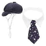 Polyvalence créative : adaptez le look de votre animal à différentes occasions, du carnaval à noël, grâce au chapeau de carnaval pour animaux et au chapeau de noël pour chats, parfaits pour des séances photo créatives. casquette, béret et chapeau assortis pour animaux