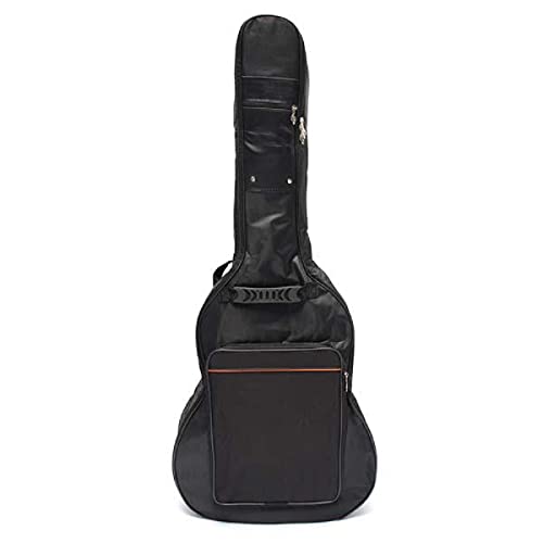 Housse de transport rembourrée pour guitare – 104,1 cm d’épaisseur – Double bandoulière – Noir - Les Beatles, Paul McCartney, John Lennon, RIngo Starr, George Harrison Housse de transport rembourrée pour guitare - 104,1 cm d'épaisseur - Double bandoulière - Noir