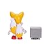 Sonic The Hedgehog 4-Inch Articulated Action Figures from Wave #20 2PK - Includes Sonic with Red Chaos Emerald and Tails with Power Sneakers Item Box Accessories