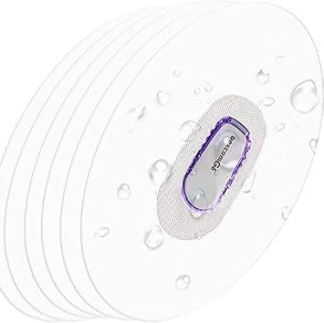 Dexcom G6 Adhesive Patches,55 Pack Waterproof Adhesive Patches for G6, Dexcom G6 Stickers, Protect Your Sensors Continuously for 10-14 Days,Hypoallergenic, Easy to Use