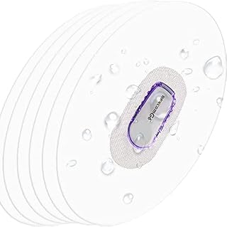 Dexcom G6 Adhesive Patches,55 Pack Premium Waterproof Adhesive Stickers Protect Your Sensors Continuously for 10-14 Days,Hypoallergenic Transparent Stickers for G6-LiangMai