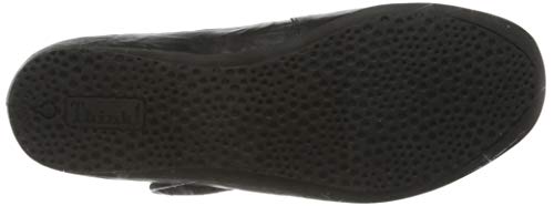 Think! CHILLI, Mocassino Donna, Schwarz Schwarz