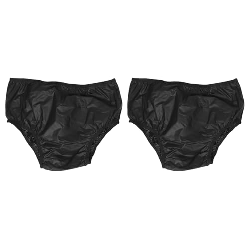 NIYANGLE 2 fundas de pañal a prueba de fugas para adultos mayores, lavables, de EVA, reutilizables, impermeables, para uso doméstico.
