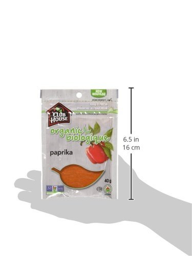 Club House, Quality Natural Herbs & Spices, Organic Paprika, 40g miniatura 9