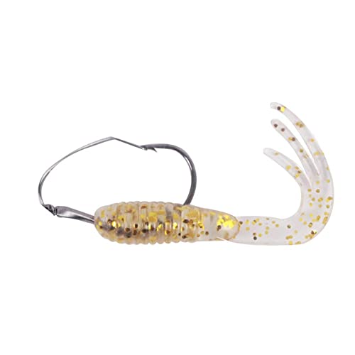 Angelhaken 10 Stück / Box mit hoher Kohlenstoffstahl Seltsamer Rig-Haken, Unkraut-freier Stachelfisch, breite… – Bild 6